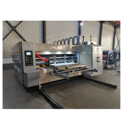 Flexo-Druckmaschine für Wellpapier, Karton und Kartonboxen Geschwindigkeit 150-200 Stück/min