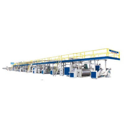 Neue Produktionslinie für 5 Schichten Wellkarton mit Papierformmaschine