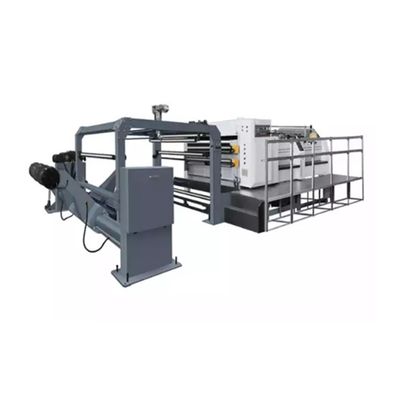 Max 1400mm Durchmesser Jumbo Kraft Papier Roll Schneidemaschine mit automatischem Trimmen