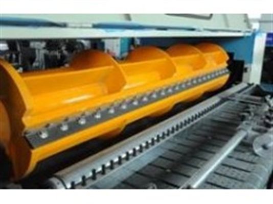 7700 KG Baustoffgeschäfte Papierverarbeitung Rollblattmaschine Papierrollschneidemaschine