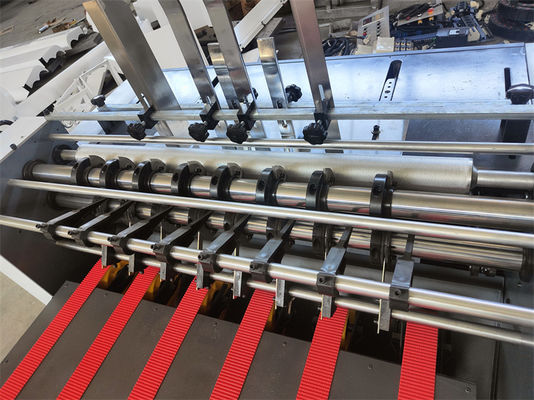 Schließmaschine mit Wellpappe-Schnittstellen Min.Span Größe der Schließfläche 42 mm