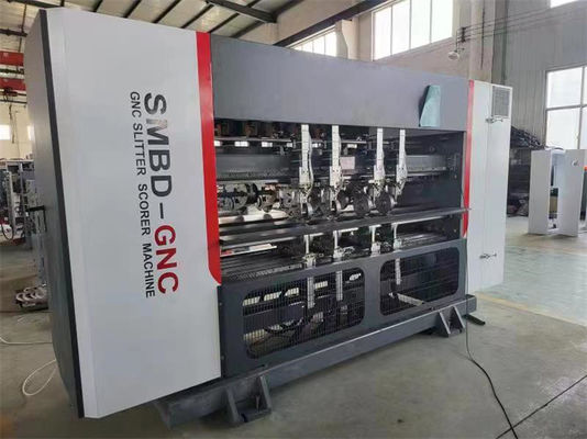 Genauigkeit 150m/min Elektrische Schlitter-Score für Walzkarton-Produktionslinie