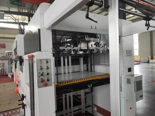 Maschine zum Flachschneiden und Kreisen mit automatischer Druckmaschine für Wellkartonkarton