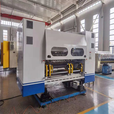 10KW Thin Blade NC Slitter Scorer Maschine mit PLC Steuerung Farmen Produktionslinie