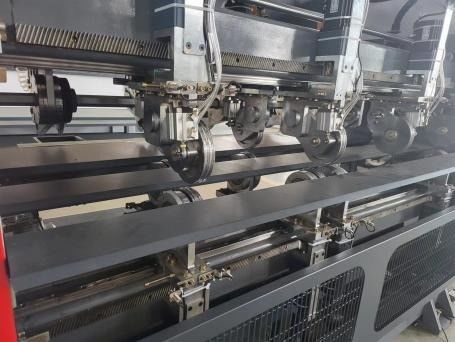 Farms NC Computer dünne Klinge Slitter Scorer Maschine Schneiden Wellpapier Schneiden Maschine