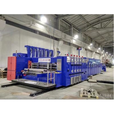 Konstruktion von Gewölbten-Box-Folder-Kleber/Automatische Karton-Karton-Faltmaschine
