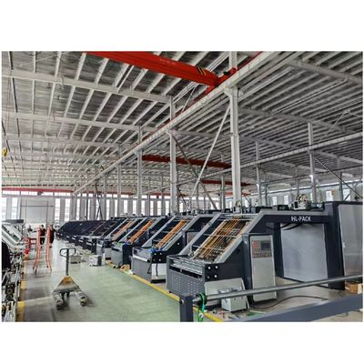 Metallverpackungsmaterial Wellkarton-Laminator mit technologischen Merkmalen
