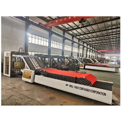 Metallverpackungsmaterial Wellkarton-Laminator mit technologischen Merkmalen