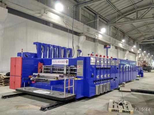 Papierformmaschine 1350x1200x2000mm für die vollautomatische Ffg Kartonbox-Fertigungslinie