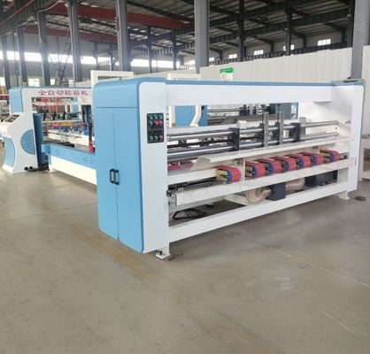 30-150 mm Nagellaufweite Automatische Klappklebmaschine für Wellkartons