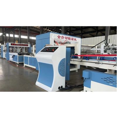 30-150 mm Nagellaufweite Automatische Klappklebmaschine für Wellkartons
