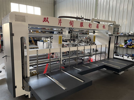 6kw halbautomatische Doppelgelenkte Nähmaschine für Kartonkarton