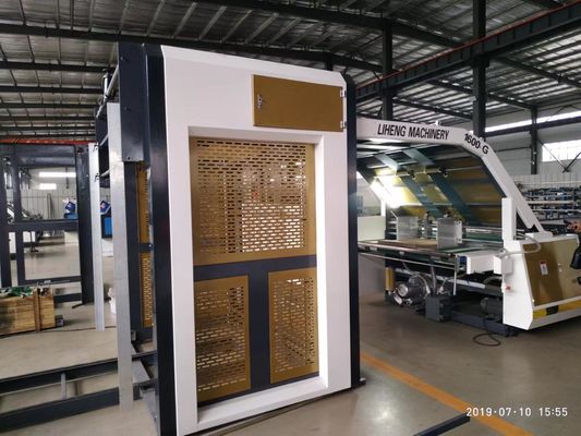 Maximalgeschwindigkeit 6000 Blätter/h Flötenpapier-Laminationsmaschine für Kartonkartons