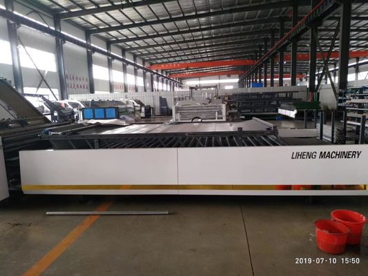 Maximalgeschwindigkeit 6000 Blätter/h Flötenpapier-Laminationsmaschine für Kartonkartons