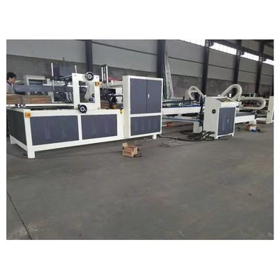 380V Voltage voller automatischer Wellpappe Kartonkartonbox Flexo-Folder-Kleber