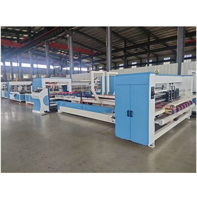 13000 KG Wellkartonboxen Automatische Folderaufklebermaschine mit 380 V Spannung