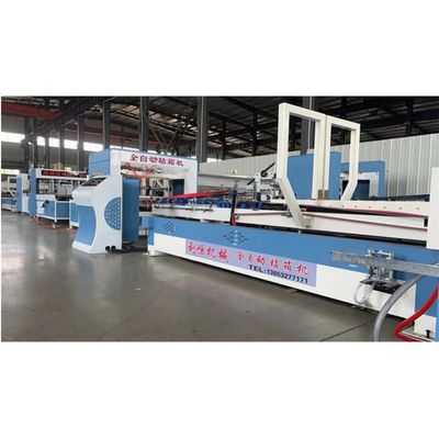 13000 KG Wellkartonboxen Automatische Folderaufklebermaschine mit 380 V Spannung