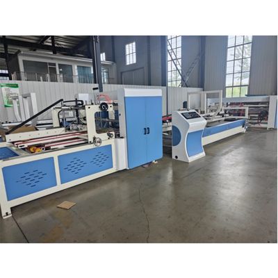 13000 KG Wellkartonboxen Automatische Folderaufklebermaschine mit 380 V Spannung