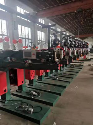 Hand-Fütterung Schwerlast-Stapler-Hand-Karton-Box-Sticher-Maschine