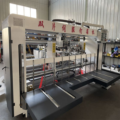 3200 KG Halbautomatische Zwei-Stücke-Stickmaschine zur Herstellung von Wellkartons