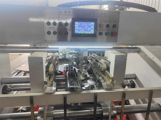 3200 KG Halbautomatische Zwei-Stücke-Stickmaschine zur Herstellung von Wellkartons
