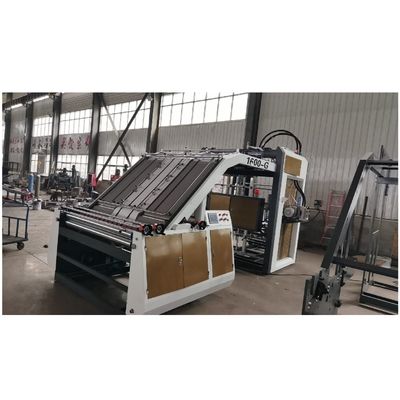 Automatische Flöte Walzkartonlaminiermaschine mit Kundenanforderungen