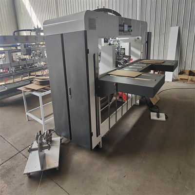 Halbautomatische Zwei-Stücke-Stichmaschine zur Herstellung von Wellkartons