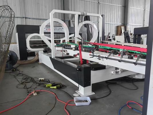 Klebmaschine für die Nachfrage der Kunden Automatische Ordnerklebmaschine Stichmaschine Karton