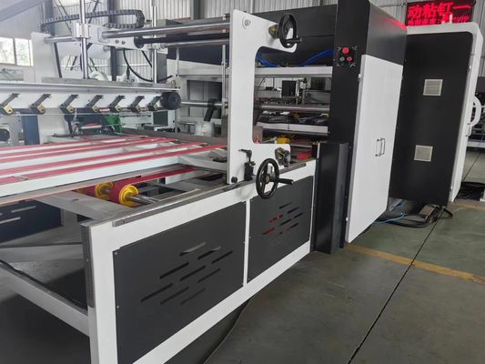 Klebmaschine für die Nachfrage der Kunden Automatische Ordnerklebmaschine Stichmaschine Karton