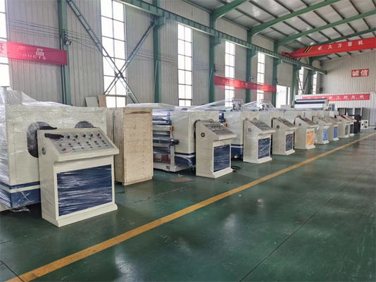 Automatische 3/5/7 Ply Walzkarton-Produktionslinie mit 12,5 kW Hauptantriebsmotor