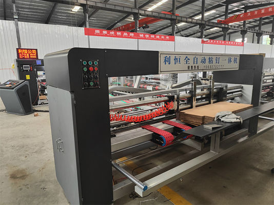 Automatischer Karton-Folder-Kleber mit elektrischem Antrieb für Kunststoffverpackungsmaterial