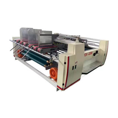 7.5m Länge Halbautomatische Zwei-Stücke-Folder-Klebmaschine für Karton-Folder-Klebmaschine