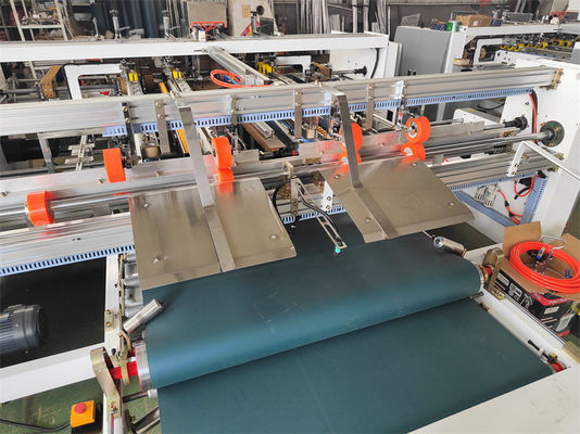 7.5m Länge Halbautomatische Zwei-Stücke-Folder-Klebmaschine für Karton-Folder-Klebmaschine