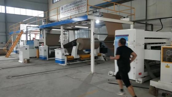 Produktionslinie für Wellkarton mit Kochmaschine/Slitter-Score-Maschine/Gluer-Paste-Maschine