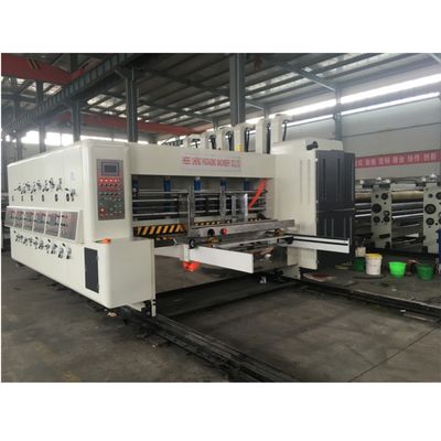 Design 200pcs/Min Flexo Walzkarton Druck Slotting Diecutting Die-Cut Maschine