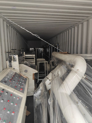 Elektrisch angetriebene Typ 5 Ply 2200mm Fruchtkartonmachmaschine Wellenläuferlinie