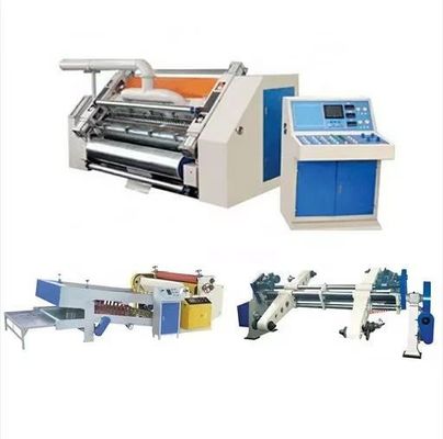 300mm-9999mm Schneidlänge Wellpappe 2-Schicht Single Facer Line für Karton