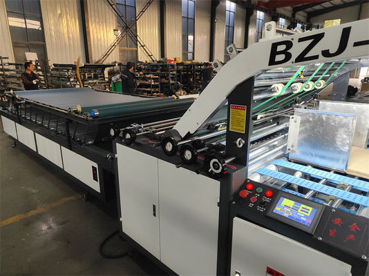 Halbautomatische Hochproduktivitätsflötenlaminiermaschine mit elektrisch angetriebenem Typ