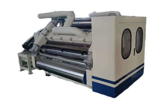 Automatische 1600 2-Schicht-Vakuum-Einseitige Gesichter Wellkarton-Box-Maschine für Karton Karton