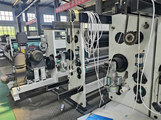 3 Farben vollautomatische Hochgeschwindigkeitswalzige Kartonplatte Flexo-Druck-Slotting-Die-Schnittmaschine