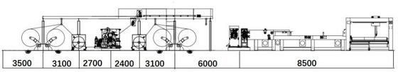 360C-Gorrugation Schwerer Typ Kasette Modular Single Facer mit Dampfheizung und Geschwindigkeit