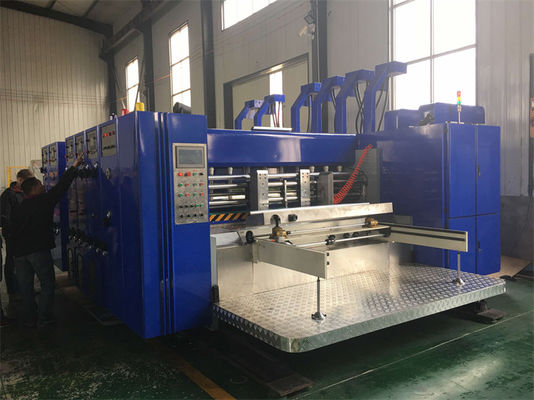 Top-Leistungs 4 Farbe Flexo-Druckmaschine für Wellpapier Kartonboxen