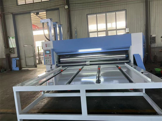 Halbautomatische Kettenzufuhr Flexo-Druck-Slotter Rotary Die Cutter Kartondruck-Slotting Die-Schneidmaschinen