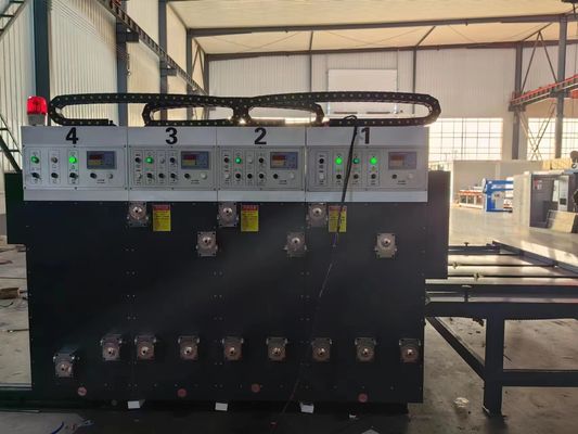 Karton-Box-Herstellung Drucker-Slotter und Die Cutter-Maschine für Wellpappe