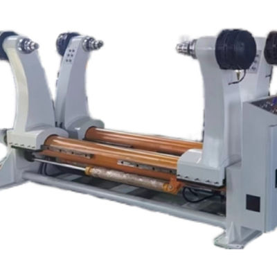 380V Spannung Hydraulische Wellenlose Mühle Rollstand für die Herstellung von Kartonverpackungskisten
