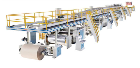 Maschine zur Herstellung von Wellkarton High Speed 3 Ply Automatic Paperboard Produktionslinie