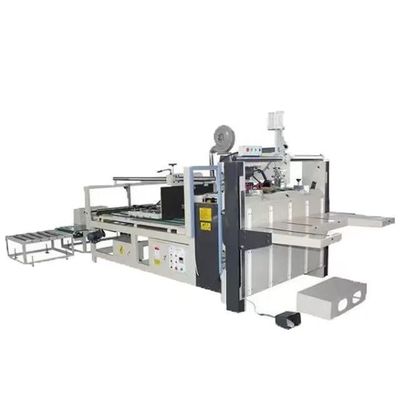 600*300mm Min Abmessungen Karton Ausklappen Automatisches Kleben Box Verpackungsmaschine mit Klebstoff
