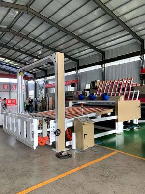 Holzverpackungsmaterial Automatische Staplerkartonmaschine für den Hochgeschwindigkeitsdruck