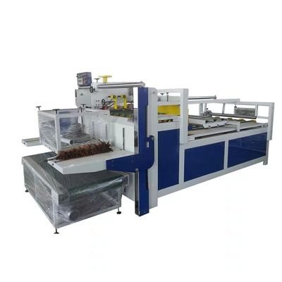Kleine Größe 5500 KG Spannung 380v Folder Gluer Maschine für zwei Stücke Falten und Kleben