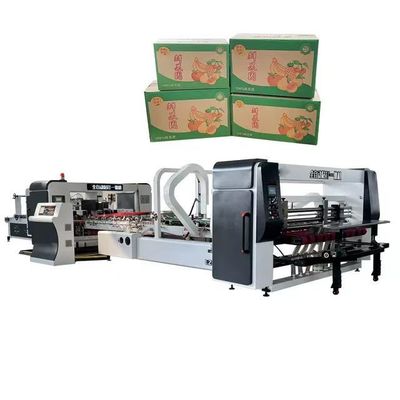 Spannung 380V Papierformmaschine für das Falten von Wellkartonschachteln